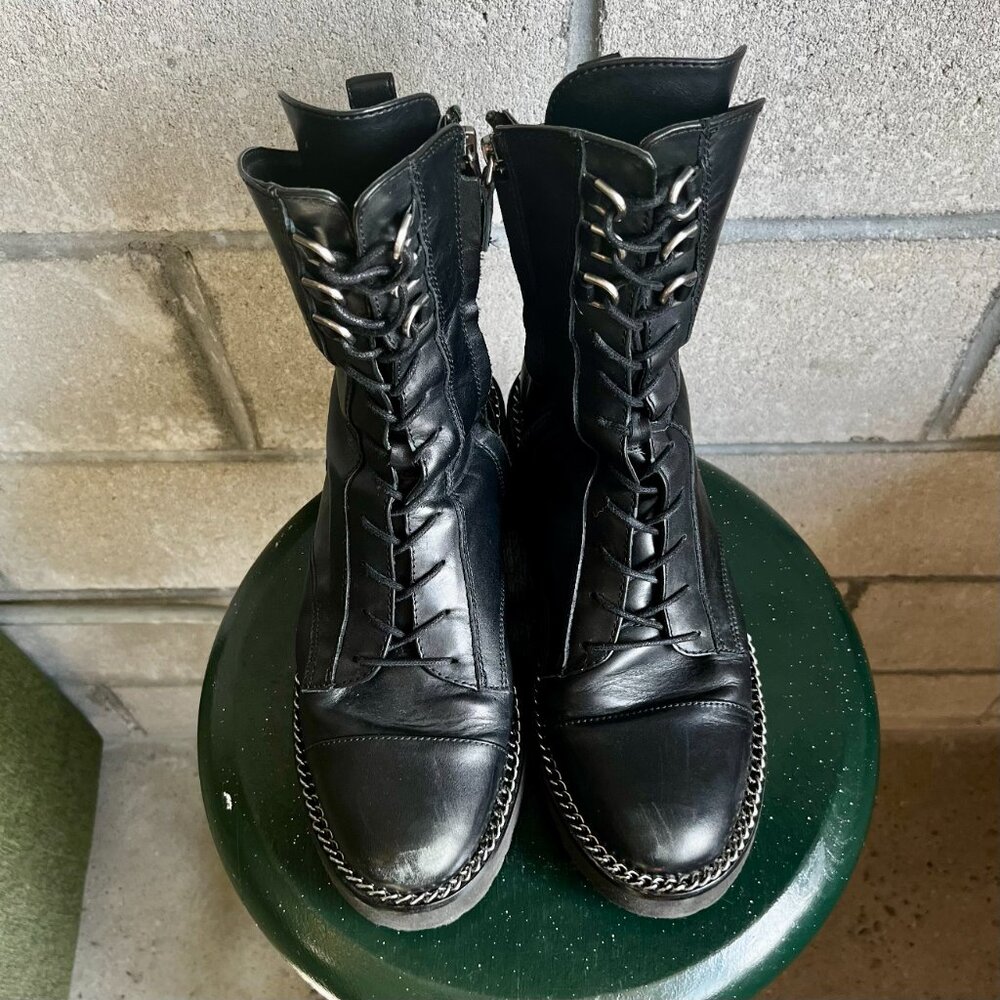 Lenley Combat Boot - Picture 2 of 7